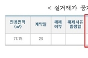 25일부터 아파트 실거래가 공개 때 등기도 표시…집값 띄우기 막는다