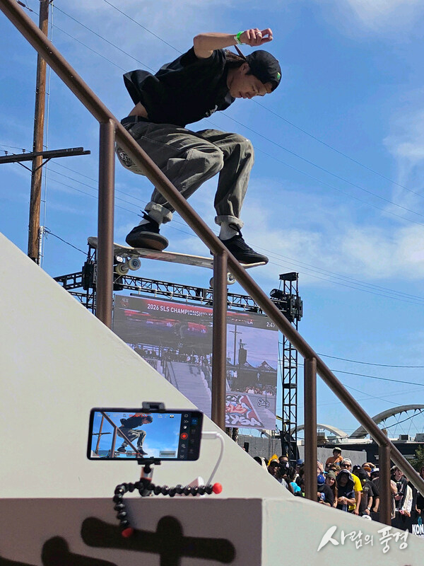 Samsung Galaxy S26 Ultra POV captures new perspectives at SLS DTLA Takeover on April 4, 2026 (Photo courtesy of Getty Images / Samsung).