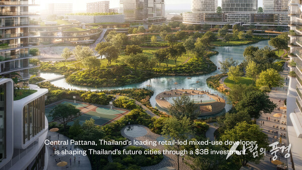 태국의 선도적인 리테일 중심 복합개발업체인 센트럴 파타나(Central Pattana)가 30억 달러 규모의 투자를 통해 태국의 미래 도시를 만들어가고 있다.